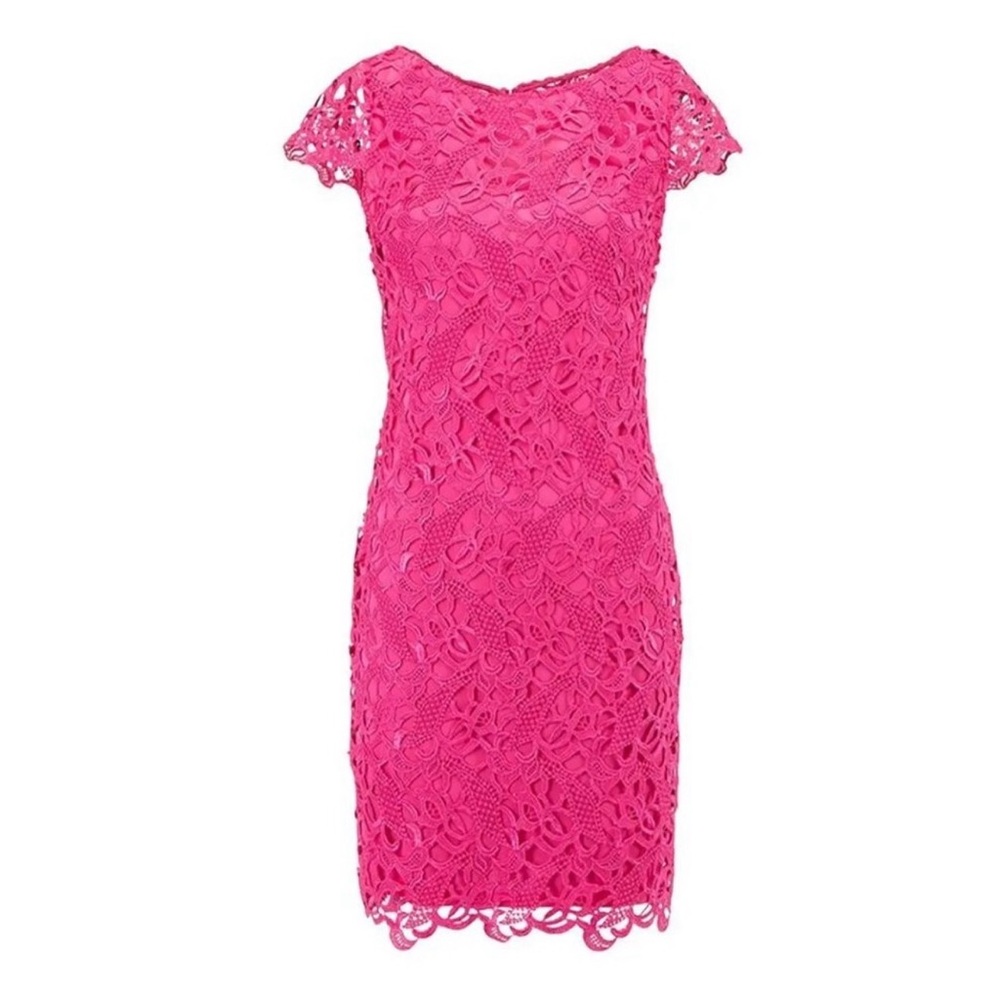 ALICE + OLIVIA LACE PINK DRESS SIZE 2